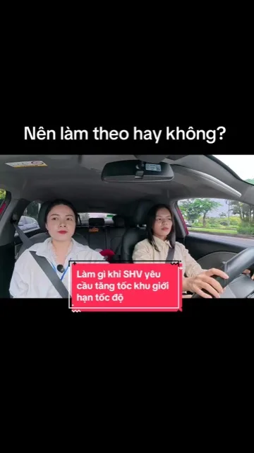 Video TikTok: Khi sát hạch viên yêu cầu tăng tốc
