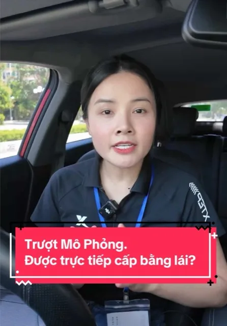 Video TikTok: Trượt mô phỏng có được cấp bằng?